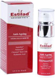 Estilad anti ageing serum at Aesthetics Africa